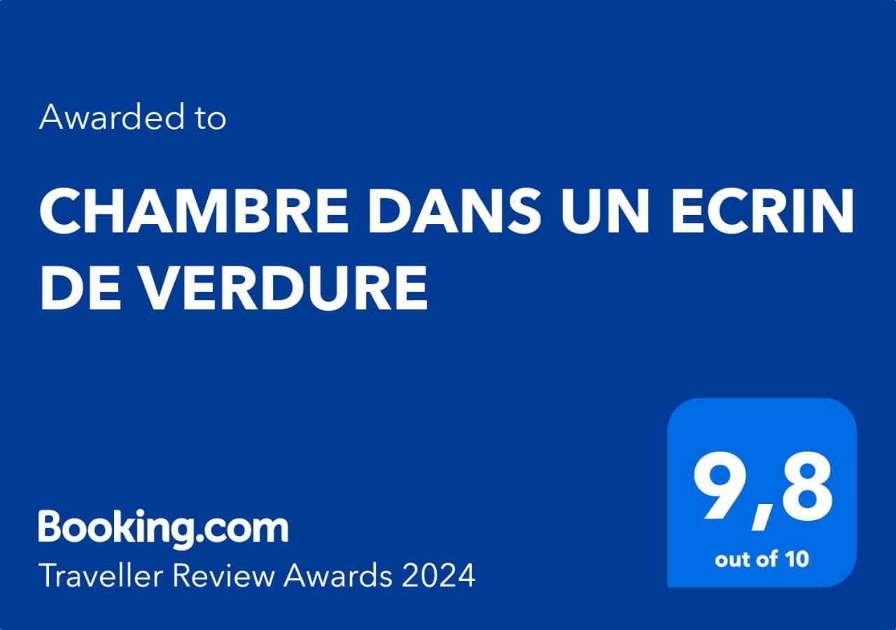 Chambre Dans Un Ecrin De Verdure Angrie Exterior foto